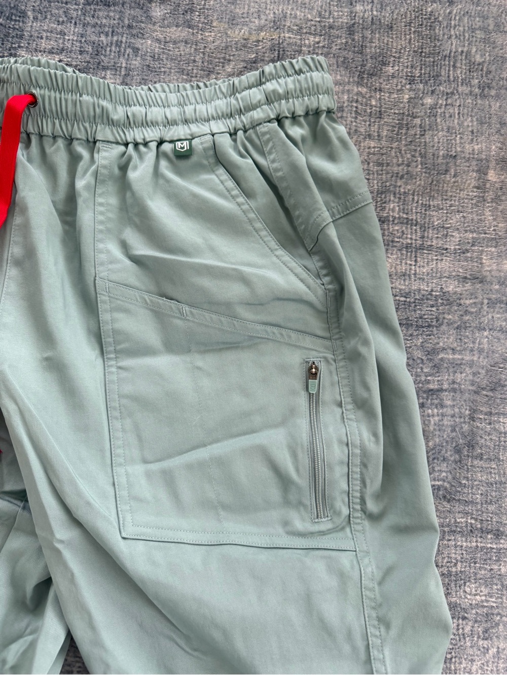 Women’s Mediclo Blue Scrub Joggers - Picture 2 of 3